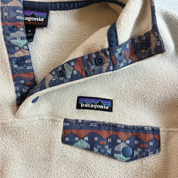 Patagonia Synchilla Cream Fleece Pullover - Picture 2 of 3